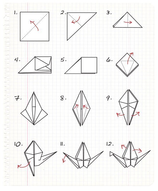 Как сделать оригами лебедя инструкция